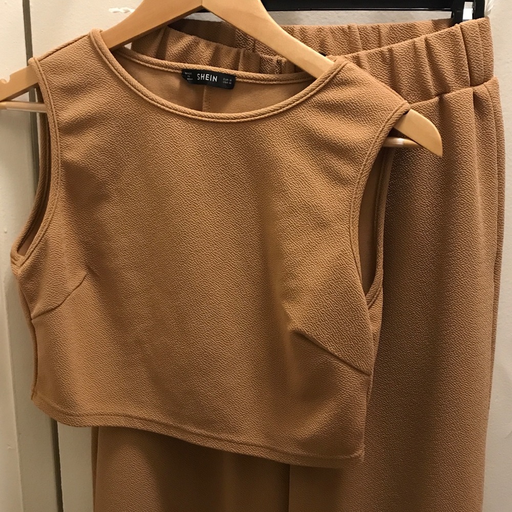 Shein Matching Set in Beige